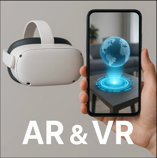 AR/VRコンテンツ作成のイメージ